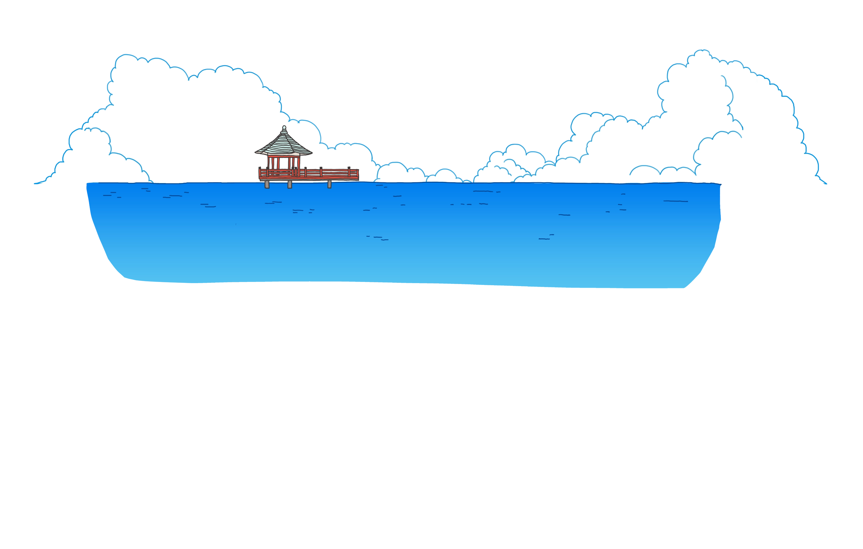 海と空